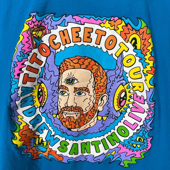 Andrew Santino Tito Cheeto Tour T-Shirt Size Small - Picture 2 of 3